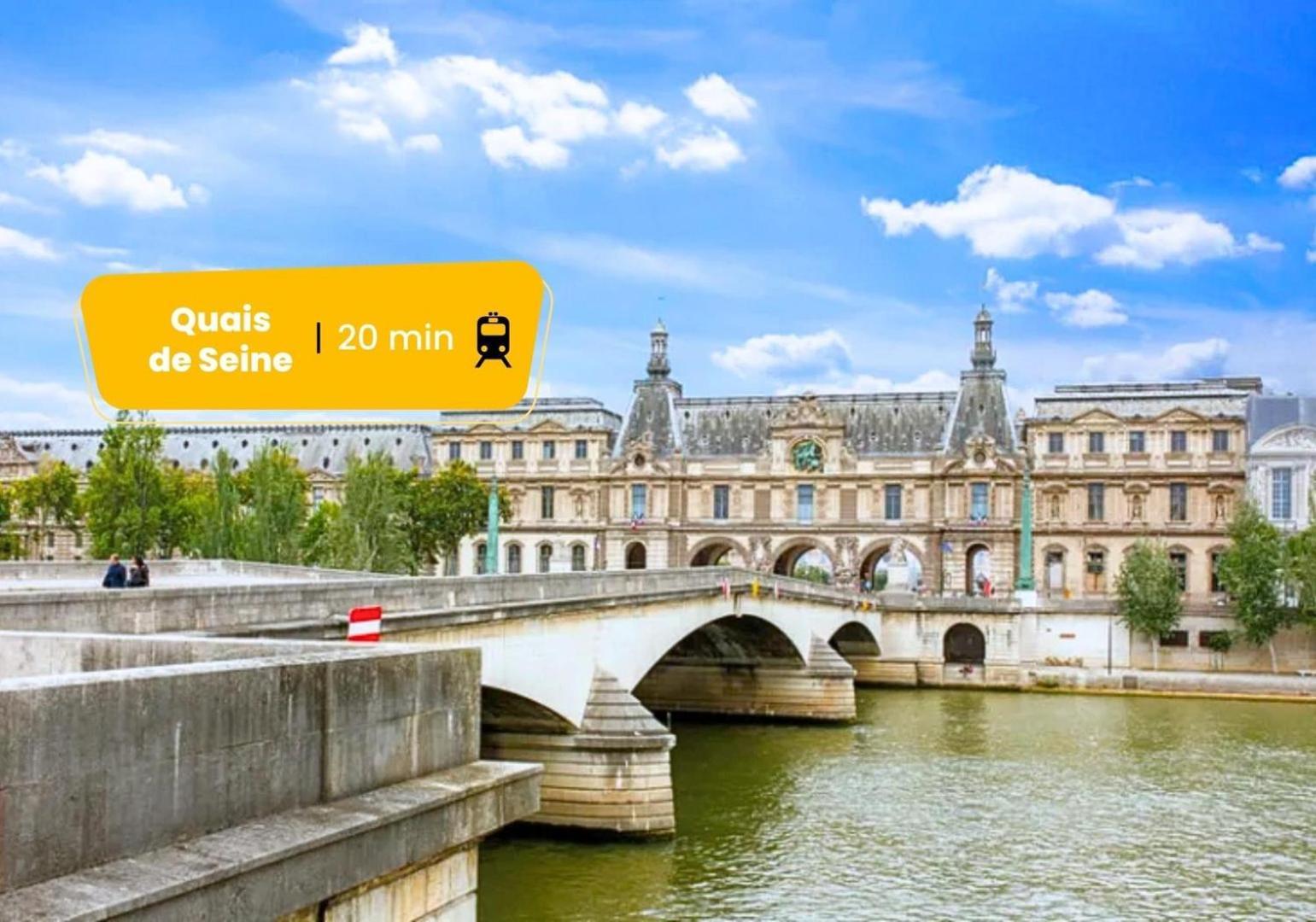 129 Suite Haim - Superbe Appartement A Paris. Exterior foto